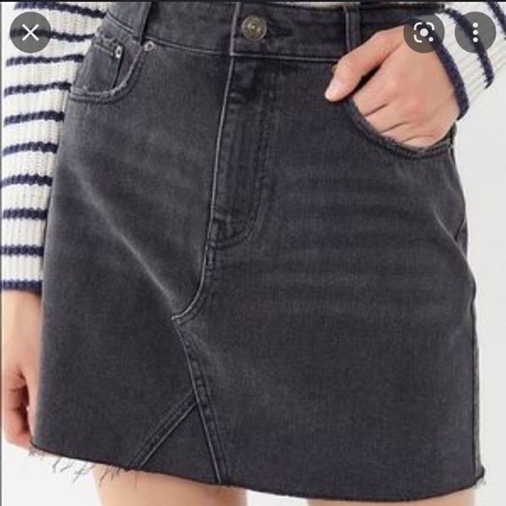 BDG Urban Outfitters Black remade Denim Skirt small